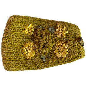 Chartreuse Crocheted Headwarmer